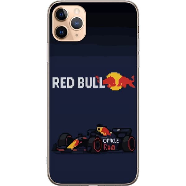 Kompatibelt Mobildeksel til Apple iPhone 11 Pro Max Pixelracer i retrostil svart