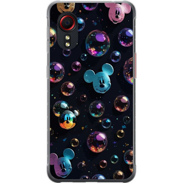 Samsung Galaxy Xcover 5 Läpinäkyvä kuori  Mikki Hiiri Disney Kuplat Suunnittelu Hauska Motiivi Suosittu Disney-hahmo Piirrossarja Lasten Klassikko