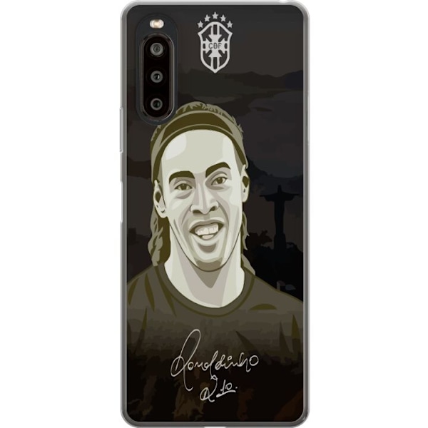 Sony Xperia 10 II Läpinäkyvä kuori Ronaldinho