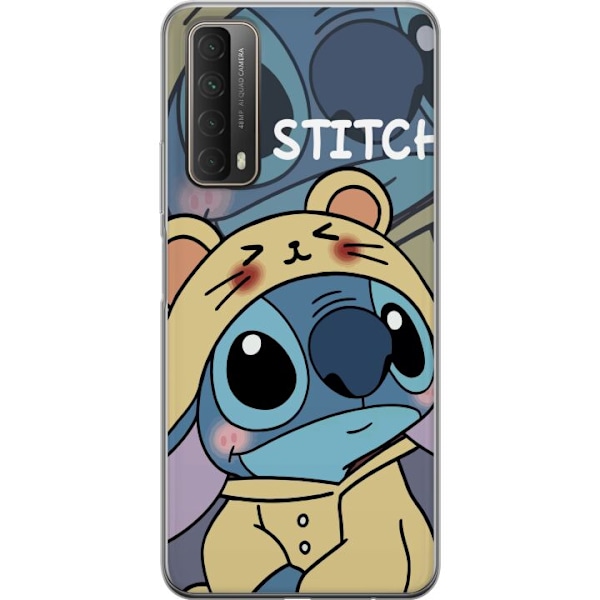 Huawei P smart 2021 Genomskinligt Skal Stitch