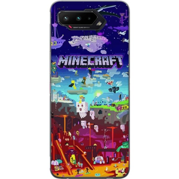 Asus ROG Phone 5 Deksel / Mobildeksel - MineCraft