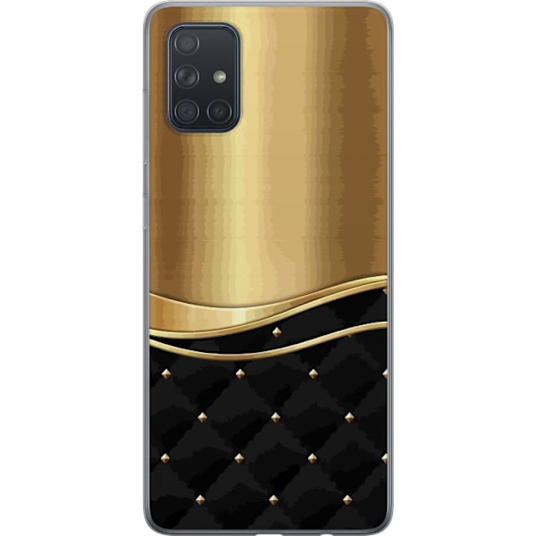 Samsung Galaxy A71 Genomskinligt Skal Extravagant