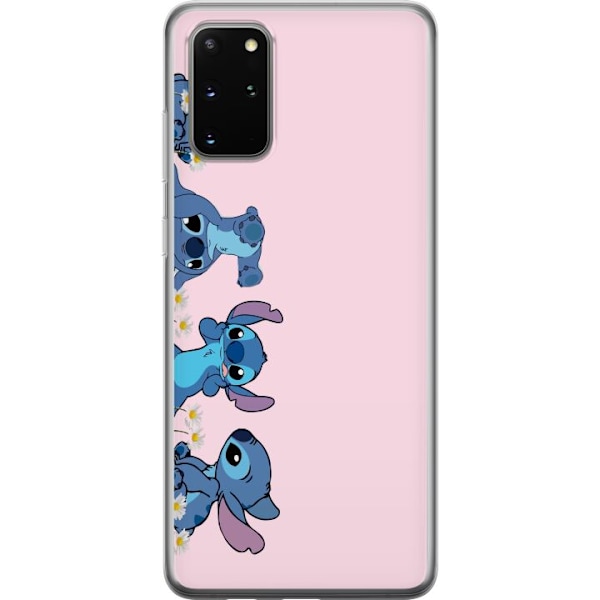 Samsung Galaxy S20+ Genomskinligt Skal Stitch Skratt & Bus – Perfekt för Mobilskal eller Poster