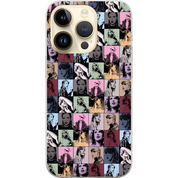 Apple iPhone 15 Pro Läpinäkyvä kuori Taylor Swift
