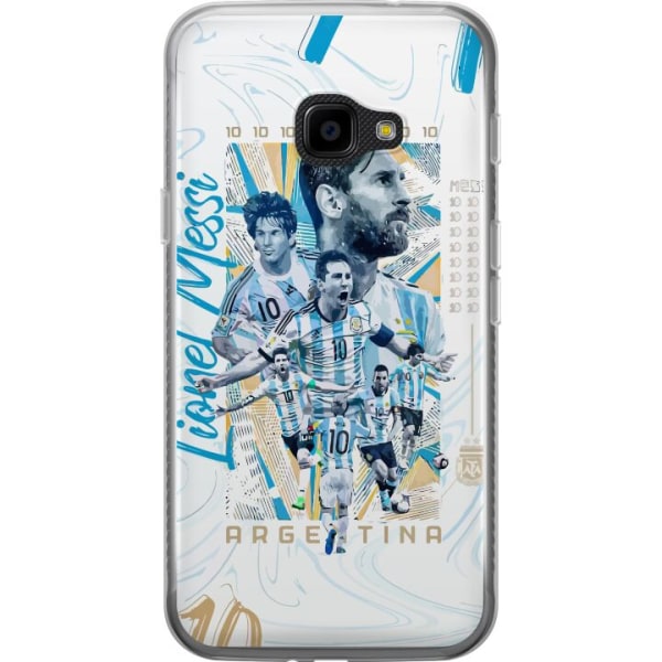 Samsung Galaxy Xcover 4 Gennemsigtig cover Lionel Messi