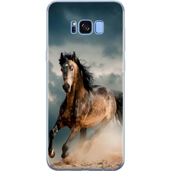 Samsung Galaxy S8 Gjennomsiktig deksel Hest