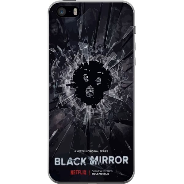 Apple iPhone 5s Gjennomsiktig deksel Black Mirror Sci-Fi Netfl