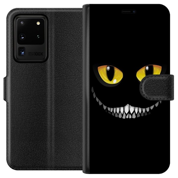 Samsung Galaxy S20 Ultra Plånboksfodral Eyes In The Dark Black