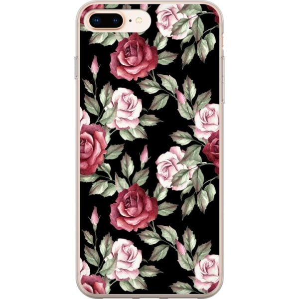Apple iPhone 8 Plus Cover / Mobilcover - Blomster