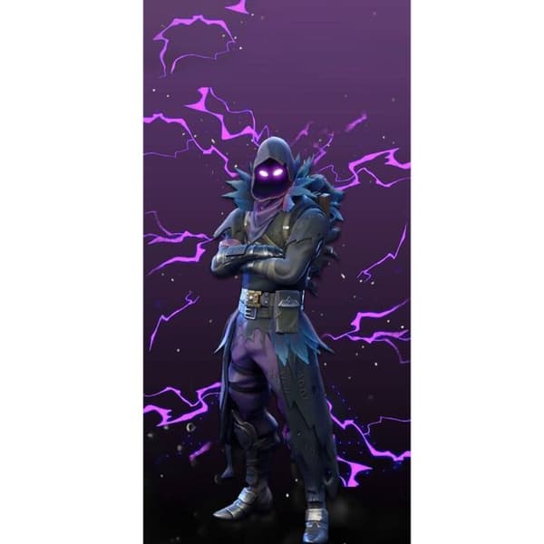 Kompatibel Tegnebogsetui til Apple iPhone 13 Pro Raven Fortnite Thunder