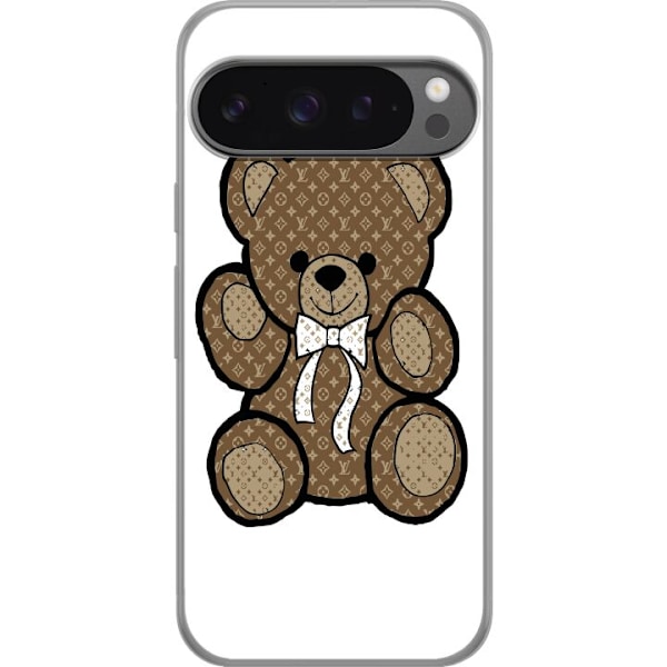 Google Pixel 9 Pro XL Läpinäkyvä kuori Teddy LV Bear