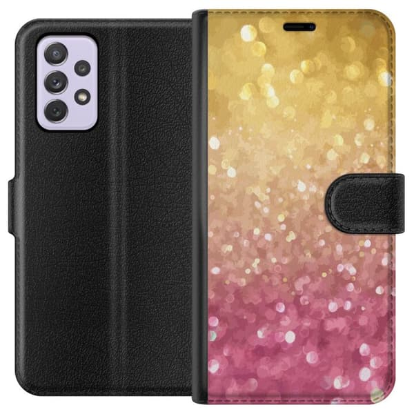 Kompatibelt Plånboksfodral till Samsung Galaxy A52s 5G Glitter