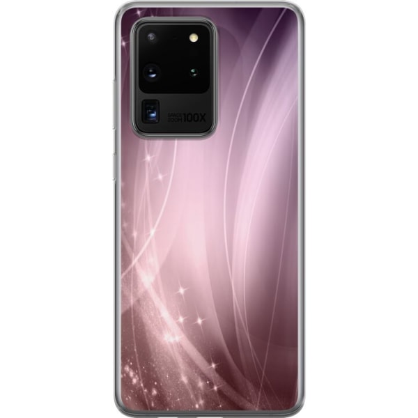 Samsung Galaxy S20 Ultra Genomskinligt Skal Rosa