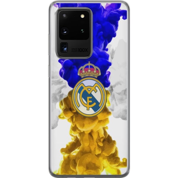 Samsung Galaxy S20 Ultra Läpinäkyvä kuori Real Madrid Väri