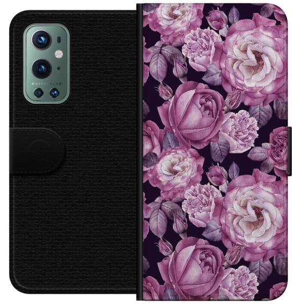 Yhteensopiva Lompakkokotelo OnePlus 9 Pro Kukat