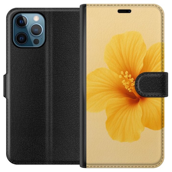 Apple iPhone 12 Pro Lompakkokotelo Lemon Zing