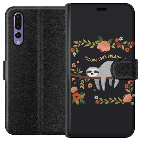 Huawei P20 Pro Tegnebogsetui Visdomsdværg