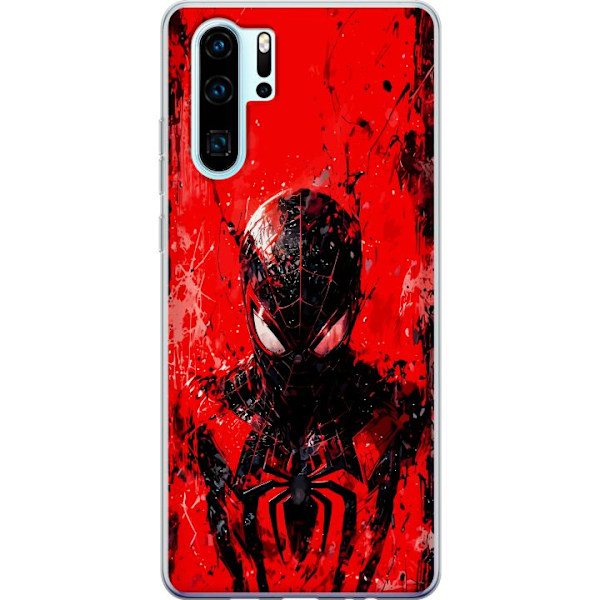 Huawei P30 Pro Genomskinligt Skal Spider Man