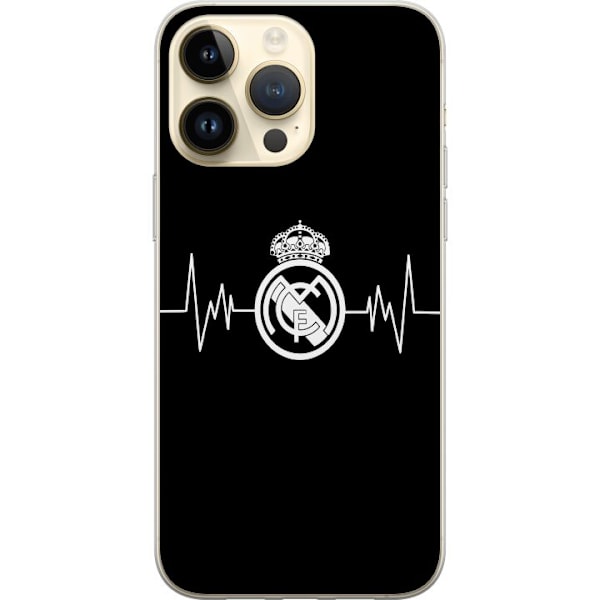 Apple iPhone 15 Pro Max Genomskinligt Skal Real Madrid CF