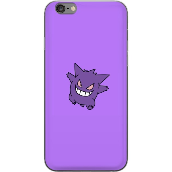 Apple iPhone 6s Plus Genomskinligt Skal Gengar Pokémon