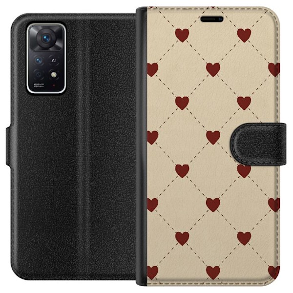 Xiaomi Redmi Note 11 Pro 5G Lommeboketui Hjertegrind