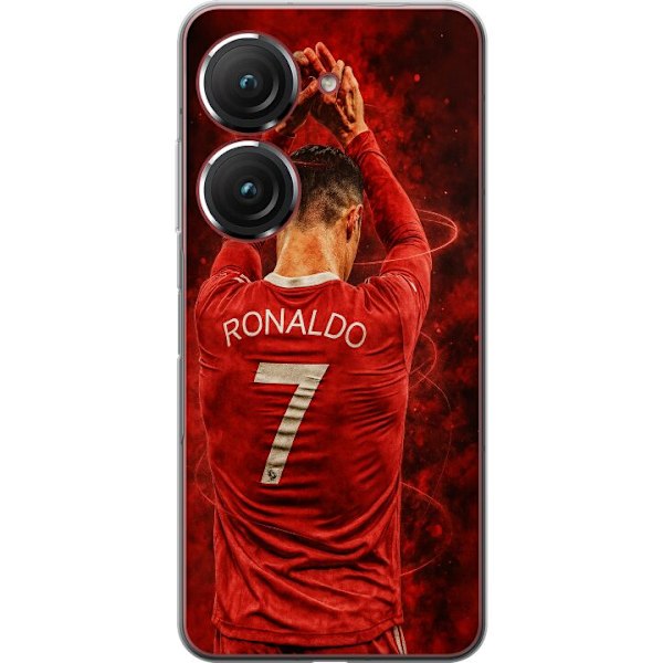 Asus Zenfone 9 Gennemsigtig cover Ronaldo