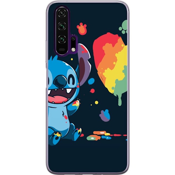 Honor 20 Pro  Läpinäkyvä kuori Stitch maalaa