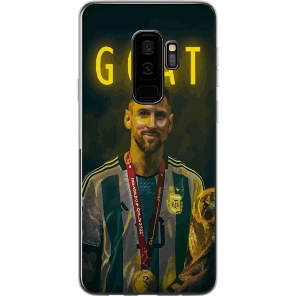 Samsung Galaxy S9+ Läpinäkyvä kuori Vuohi Messi