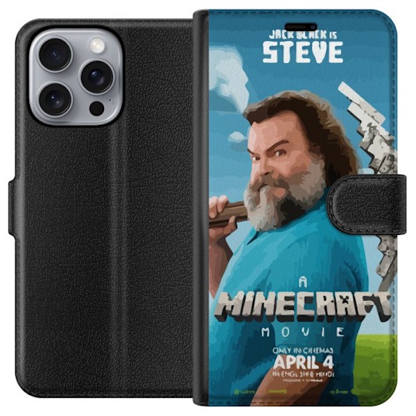 Apple iPhone 16 Pro Max Plånboksfodral A Minecraft Movie