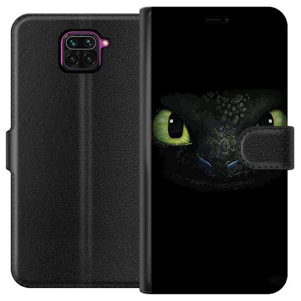 Xiaomi Redmi Note 9 Plånboksfodral How to Train Your Dragon (Draktränaren)