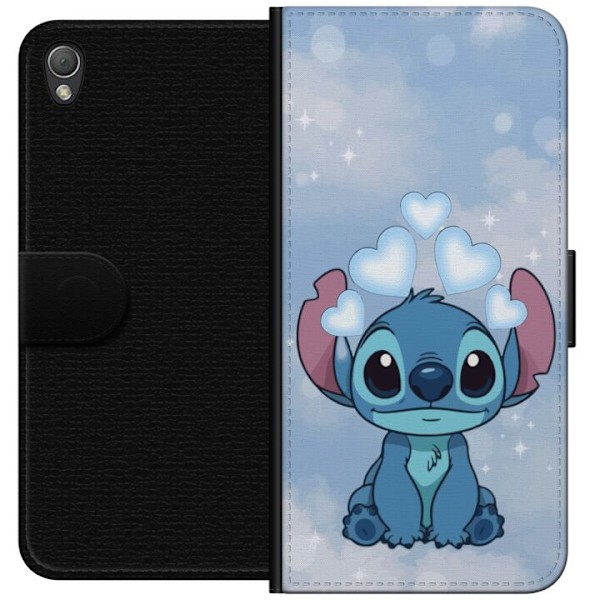 Sony Xperia Z3 Lompakkokotelo Stitch Hyppäävä Ilo - Hauska