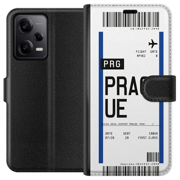 Xiaomi Redmi Note 12 Pro Lompakkokotelo Praha