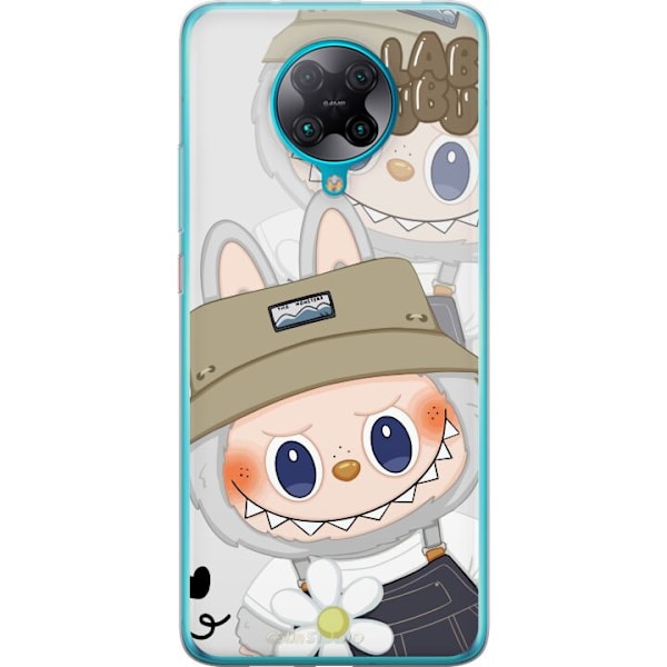Xiaomi Poco F2 Pro Läpinäkyvä kuori Labubu Minimal Mood - Yksinkertainen ja tyylikäs hirviösuunnittelu