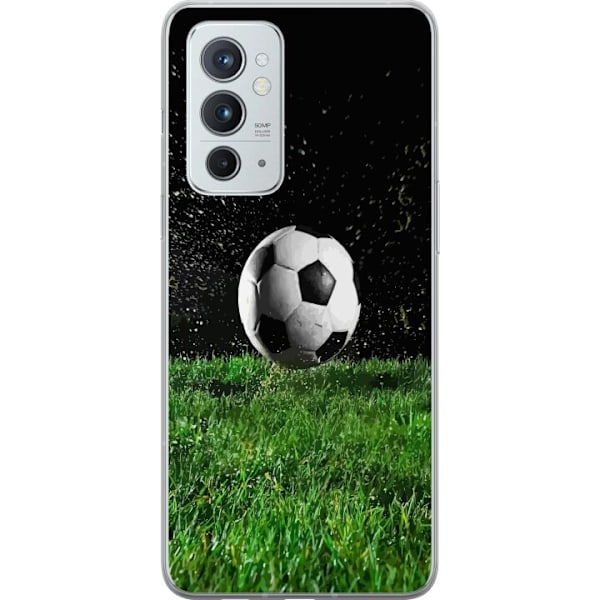 OnePlus 9RT 5G Genomskinligt Skal Fotboll Action