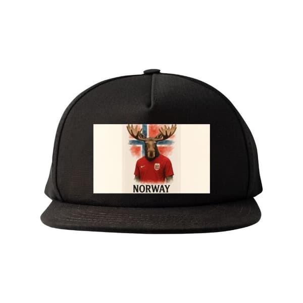 Snapback-lippalakki musta one size