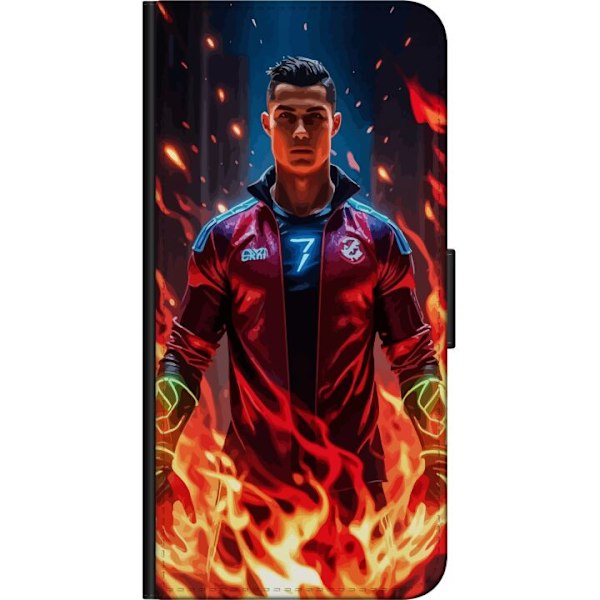 Sony Xperia 5 II Tegnebogsetui Ronaldo Inferno - fodboldhelt i