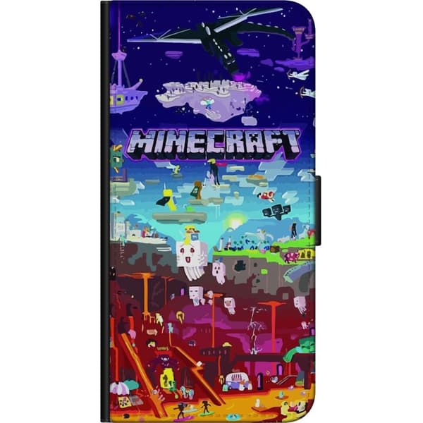 Kompatibelt Lommeboketui til OnePlus 9 Pro MineCraft