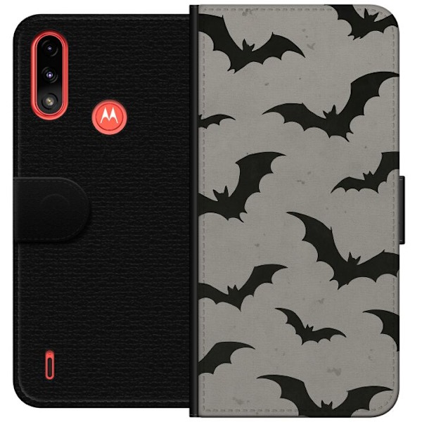 Motorola Moto E7 Power Lompakkokotelo Flutterprint