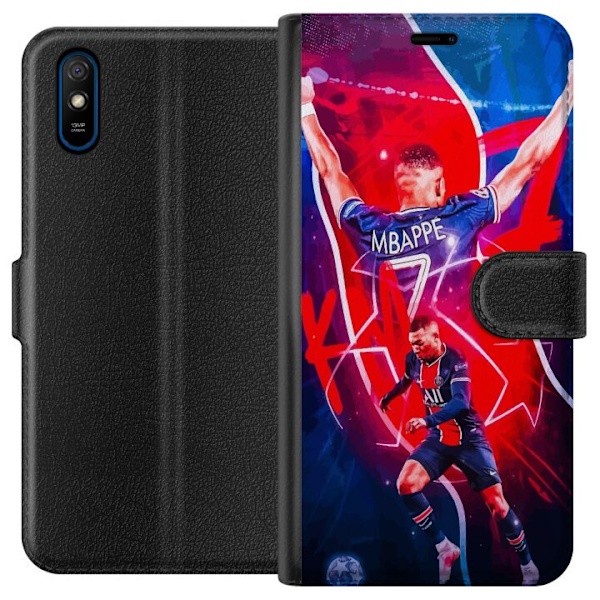 Xiaomi Redmi 9A Lompakkokotelo Kylian Mbappé