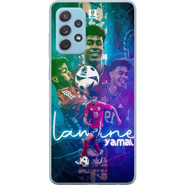 Samsung Galaxy A52 5G Genomskinligt Skal Lamine Yamal FCB