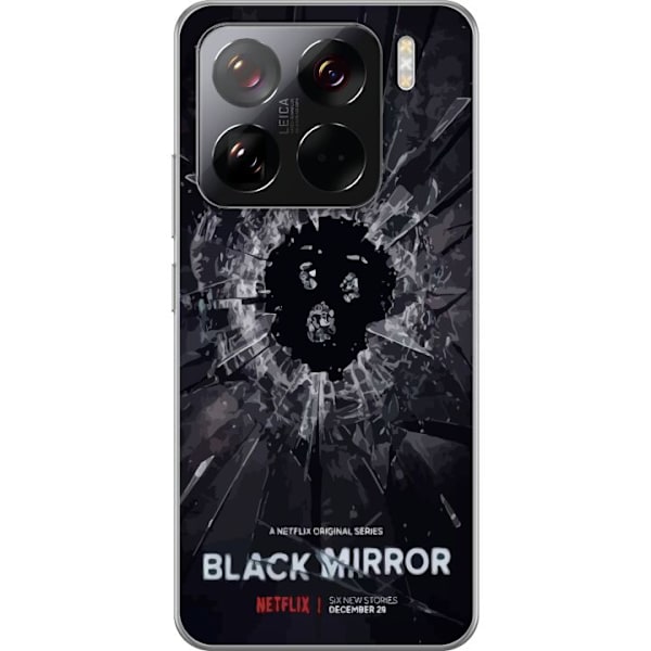 Xiaomi 15 Pro Gjennomsiktig deksel Black Mirror Sci-Fi Netflix