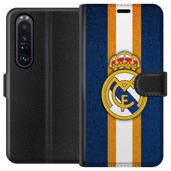 Sony Xperia 1 III Lommeboketui Real Madrid CF