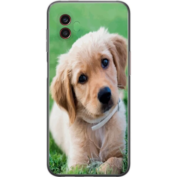 Samsung Galaxy Xcover6 Pro Genomskinligt Skal Hund