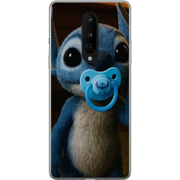 OnePlus 8 Läpinäkyvä kuori Stitch & Napp - vauvateema söp