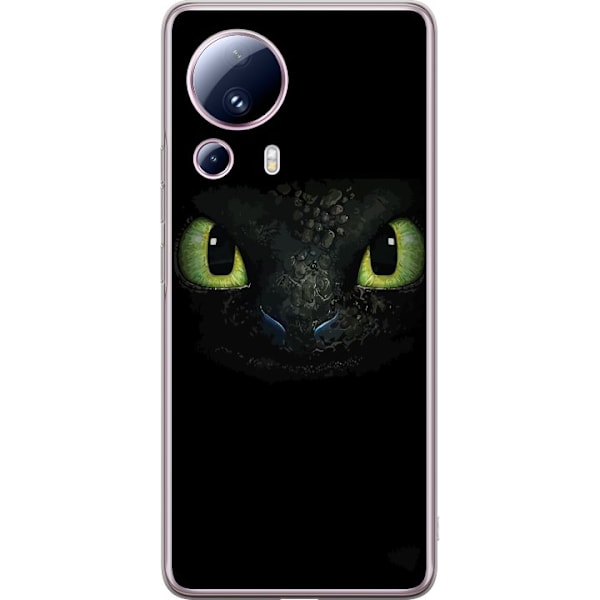 Xiaomi 13 Lite Genomskinligt Skal How to Train Your Dragon (Draktränaren)