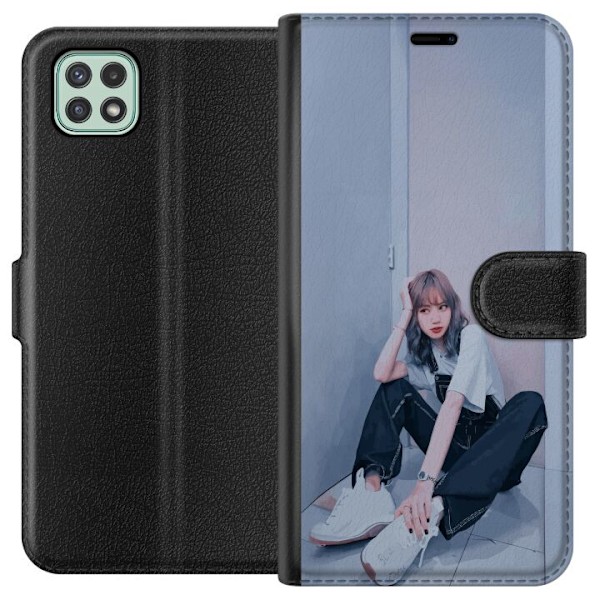 Samsung Galaxy A22 5G Tegnebogsetui Lisa from Blackpink – K-pop Style Icon