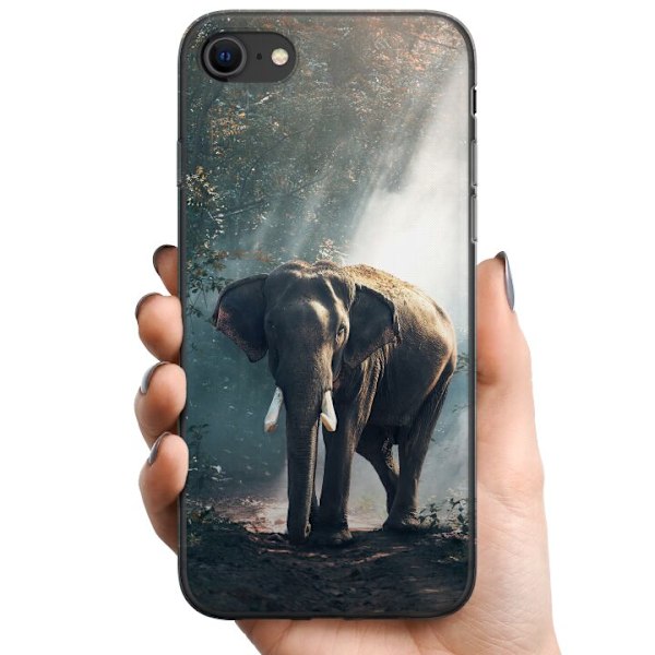 Apple iPhone 8 TPU Mobilcover Elefant