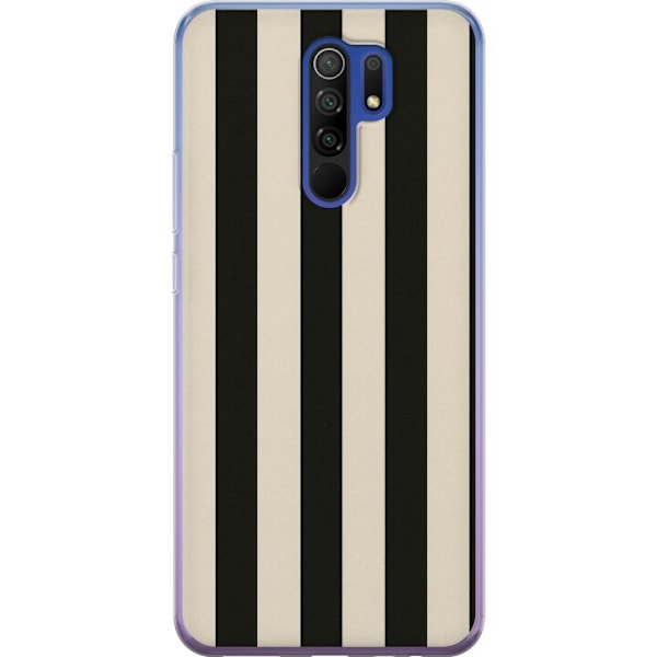 Xiaomi Redmi 9 Genomskinligt Skal Line Flow