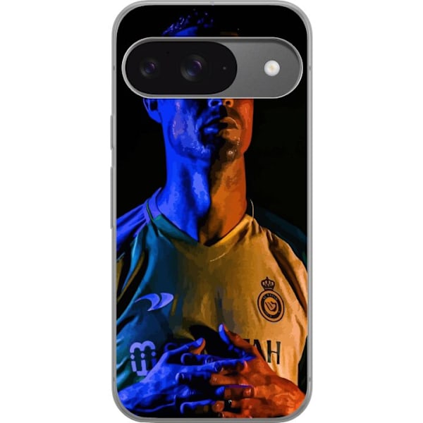 Google Pixel 9 Gennemsigtig cover Cristiano Ronaldo