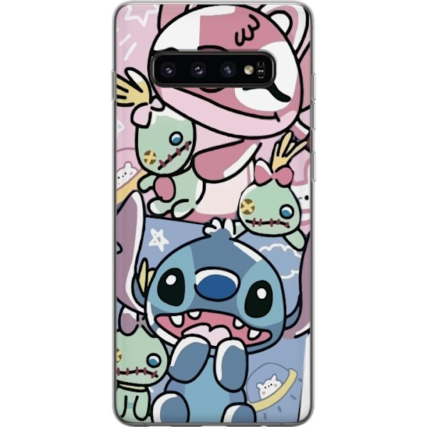 Samsung Galaxy S10 Genomskinligt Skal Stitch
